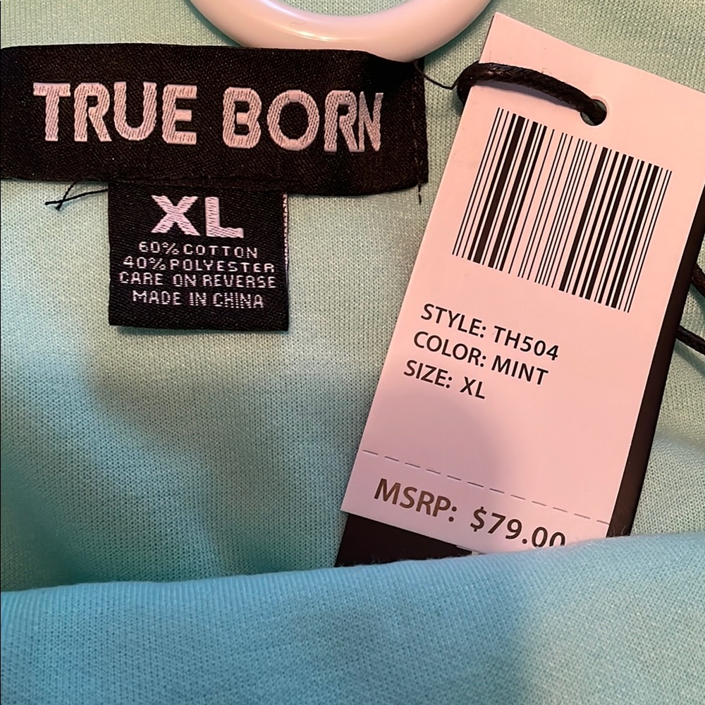 True Born Mint Sweat Shirt XL